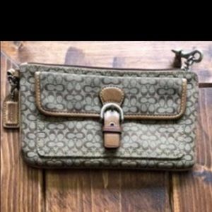 Coach wristlet